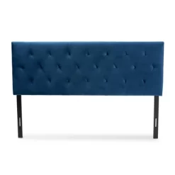 Felix Velvet Fabric Upholstered Headboard - Baxton Studio