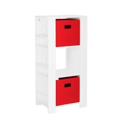 RiverRidge Home Kids' Book Nook Collection Cubby Storage Tower And Bookshelves With 2 Bins - RiverRidge -Furniture Specialty Store GUEST 2df98798 3b76 439d 85a7 6ff519496e96