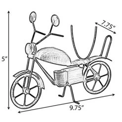 Vintiquewise Metal Figurine Motorcycle Shaped Vintage Wine Single Bottle Holder Stand Rack 10 Vintiquewise Metal Figurine Motorcycle Shaped Vintage Wine Single Bottle Holder Stand Rack -Furniture Specialty Store GUEST 2e15b848 0e19 46ed a447 eacd9b77a645