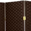 7 Ft. Tall Woven Fiber Room Divider - Dark Mocha (3 Panels) -Furniture Specialty Store GUEST 2e2557d3 698d 4c5f 9c0f abe34467a805