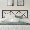Ashford Metal Headboard Textured Black With Oak Finished Wood - Hillsdale Furniture -Furniture Specialty Store GUEST 2f9de5b0 d7ce 424d bd90 f961b2ed3222
