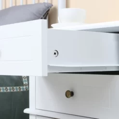 HOMCOM Modern Sofa Side Table With 2 Storage Drawers, End Table With Bottom Shelf For Living Room, Bedroom -Furniture Specialty Store GUEST 30a7f593 0959 4e64 a78a 94ff5387f90b