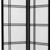 6 Ft. Tall Double Cross Shoji Screen - Black (3 Panels) -Furniture Specialty Store GUEST 30bd4392 259f 48a4 a070 db3a30a61917