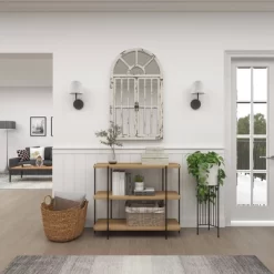 Contemporary Metal Console Table - Olivia & May -Furniture Specialty Store GUEST 32b5d09e 4a3d 4555 a258 fd09819a615c