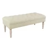 Classic Tufted Medium Bench - HomePop -Furniture Specialty Store GUEST 34fdd8da 66ce 4bef af1d 1a3af8f823d5
