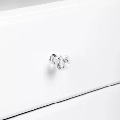 Astrid 4 Drawer Dresser With Crystal Knobs White - Prepac -Furniture Specialty Store GUEST 35404acf d8a2 4df6 87c6 3519cfa48bb3