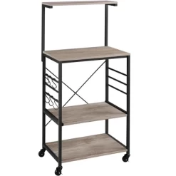 Yaheetech 50.5"H Kitchen Baker's Rack With Side Hooks 19 Yaheetech 50.5"H Kitchen Baker's Rack With Side Hooks -Furniture Specialty Store GUEST 354124ed 3c61 4fa3 ab97 51cf915d7c3b