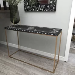 Eclectic Wood Console Table Gold - Olivia & May 32 Eclectic Wood Console Table Gold - Olivia & May -Furniture Specialty Store GUEST 35a2f586 c914 41ab bfde 8d1623ea7386