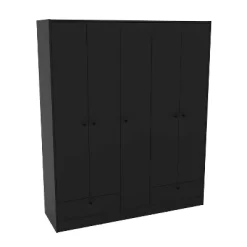 Denmark 5 Door 2 Drawer Wardrobe - Polifurniture -Furniture Specialty Store GUEST 35e6d1f0 66d7 42c2 b2f7 b63d6038bc25