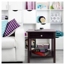 35.1" Nightstand With Usb Port - Flora Home -Furniture Specialty Store GUEST 36dc3c0d 19a2 47f6 b00d 974538f1db53