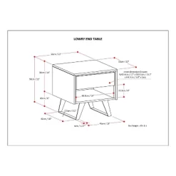 Mitchell End Table - WyndenHall -Furniture Specialty Store GUEST 3745d160 a323 4a1a 8f9c 7e9c6b972e0e