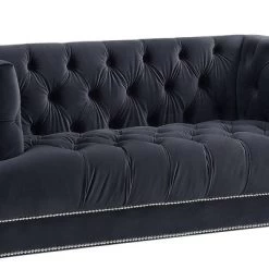 64" Ansario Sofa Charcoal Velvet - Acme Furniture 18 64" Ansario Sofa Charcoal Velvet - Acme Furniture -Furniture Specialty Store GUEST 38cee12d ac24 4e05 bc5e 74096055fafe