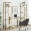 3pc Aimee Desk And Etagere Set Soft Gold - Crosley -Furniture Specialty Store GUEST 38fb0f1e 7539 483c 9cdd 56aac117af25