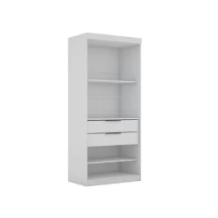Set Of 2 Mulberry 2.0 Wardrobe Closet White - Manhattan Comfort -Furniture Specialty Store GUEST 398b42d3 9e98 44ce 9e6d 6a41cb7db068 1