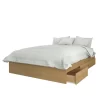 2pc Albatros Bedroom Set Natural Maple/White - Nexera -Furniture Specialty Store GUEST 39ddf912 583d 437f 96c2 63f34deb5fbd