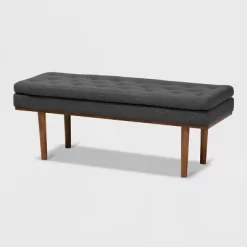 Arne Walnut Finished Bench - Baxton Studio -Furniture Specialty Store GUEST 39f4daa7 f5d3 4105 bfcc 2f258d06681c