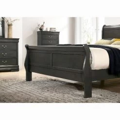 5pc Sliver Sleigh Bedroom Set - HOMES: Inside + Out -Furniture Specialty Store GUEST 3a2762d9 3193 4fc1 a2ef 6adb344f0d05 1