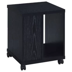 Russell 2 Drawer Mobile CPU Stand With Caster Wheels - Coaster -Furniture Specialty Store GUEST 3ace41fd 3e06 4981 b596 d22f7e3b80bd
