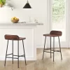 Lorton Low Back Metal Leg Wood Counter Height Barstool - Threshold™ -Furniture Specialty Store GUEST 3b11b7c1 07e9 4cad 800a 6daaf9724e8f