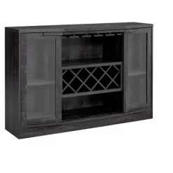 Home Source Jill Zarin Bar Cabinet With Curved Glass Doors -Furniture Specialty Store GUEST 3b21aa7a 9ad0 451a a76d b8a9d8884509
