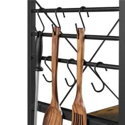 Yaheetech 50.5"H Kitchen Baker's Rack With Side Hooks 14 Yaheetech 50.5"H Kitchen Baker's Rack With Side Hooks -Furniture Specialty Store GUEST 3b5e61bf 3085 4503 a601 0e238c512d06