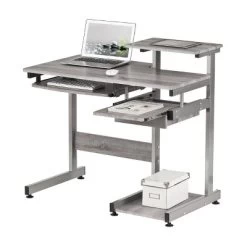 Complete Computer Workstation Desk Gray - Techni Mobili -Furniture Specialty Store GUEST 3b9f946f 5bee 428f b78d 721ef827e0bb