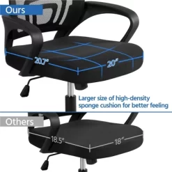 Yaheetech Adjustable Ergonomic Computer Chair Office Chair 20 Yaheetech Adjustable Ergonomic Computer Chair Office Chair -Furniture Specialty Store GUEST 3cdbff90 deae 4003 bebc 45a06e4b43d1