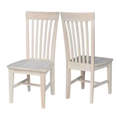 Set Of 2 Tall Mission Chairs - International Concepts -Furniture Specialty Store GUEST 3d1cd501 17c6 49ce b63d e2a02231db8c