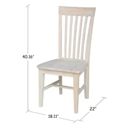 Set Of 2 Tall Mission Chairs - International Concepts -Furniture Specialty Store GUEST 3d42fa83 30a0 4d51 8002 6d05f989fc4b