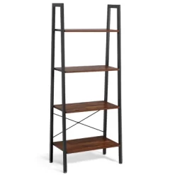 Tangkula 4-Tier Ladder Bookshelf Display Ladder Rack Free-Standing Plant -Furniture Specialty Store GUEST 3d5737bd 2c93 4fb7 b53d 00f41fecdf43