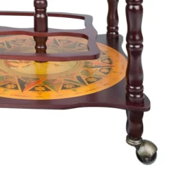Design Toscano Old World Extended Shelf Italian Replica Globe Bar Cart -Furniture Specialty Store GUEST 3d9322b3 e257 4719 a593 4e7d810e2785