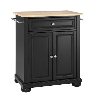Alexandria Wood Top Portable Kitchen Island/Cart - Crosley 5 Alexandria Wood Top Portable Kitchen Island/Cart - Crosley - Image 3