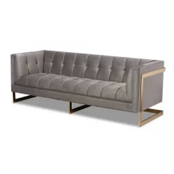 Ambra Velvet Sofa - Baxton Studio 22 Ambra Velvet Sofa - Baxton Studio -Furniture Specialty Store GUEST 3e793d1f 7baf 4226 b624 57d3af7fb4ea