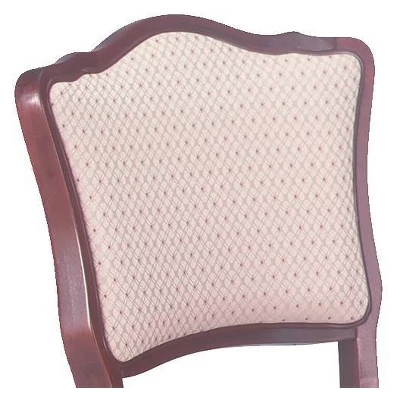 Set Of 2 French Upholstered Back Folding Chair Cherry - Stakmore 3 Set Of 2 French Upholstered Back Folding Chair Cherry - Stakmore