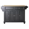 Cambridge Natural Wood Top Kitchen Island Black - Crosley -Furniture Specialty Store GUEST 3eb72e2a 3bfc 42cc b6a4 515b2e2ba2e8