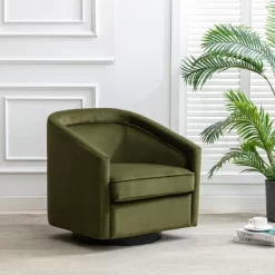 Classic Swivel Barrel Chair - WOVENBYRD -Furniture Specialty Store GUEST 3fa39bc0 b679 4362 9536 717bd11eb3ad