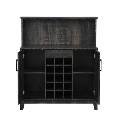 Wine Bar Cabinet - Home Source 5 Wine Bar Cabinet - Home Source - Image 3