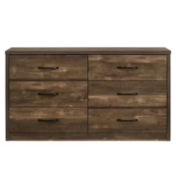 Culver Rustic 6 Drawer Dresser With Usb Ports Walnut - MiBasics -Furniture Specialty Store GUEST 400f5e4a b8e6 4fe4 99c2 43bd41db8b07