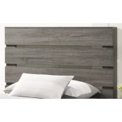 Derries Slatted Platform Bed Gray - HOMES: Inside + Out -Furniture Specialty Store GUEST 409ffca2 8da7 4108 9ffa c1f420d538b0