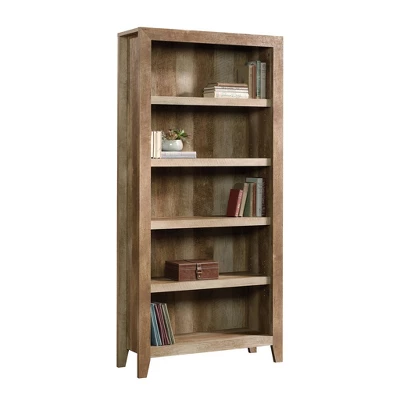 71" Dakota Pass 5 Shelf Bookcase Craftsman Oak - Sauder 3 71" Dakota Pass 5 Shelf Bookcase Craftsman Oak - Sauder