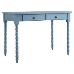 Elliott Wood Writing Desk With Drawers - Inspire Q -Furniture Specialty Store GUEST 42becfef 1a81 404c 9b44 f779f572db53