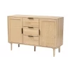 Harrison Wood And Rattan 3 Drawer Sideboard Dining Cabinet Natural Brown/Black - Baxton Studio 2 Harrison Wood And Rattan 3 Drawer Sideboard Dining Cabinet Natural Brown/Black - Baxton Studio -Furniture Specialty Store GUEST 431e9a42 3d0b 479c 8610 3ac9f304707c