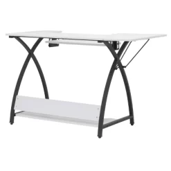 Comet Plus Sewing/Office Table With Fold Down Top, Height Adjustable Platform And Bottom Storage Shelf Black/White - Sew Ready 23 Comet Plus Sewing/Office Table With Fold Down Top, Height Adjustable Platform And Bottom Storage Shelf Black/White - Sew Ready -Furniture Specialty Store GUEST 4330432a 126b 4f6c a9f5 94741ab4bd9d