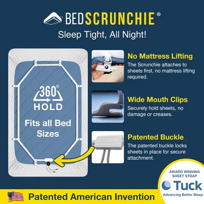 Bed Scrunchie 360 Degree Bed Sheet Tightener And Extender - 1 Pack 4 Bed Scrunchie 360 Degree Bed Sheet Tightener And Extender - 1 Pack - Image 2