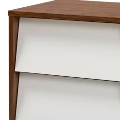 3pc Hildon Two-Tone Wood Storage Set White/Walnut Brown - Baxton Studio 14 3pc Hildon Two-Tone Wood Storage Set White/Walnut Brown - Baxton Studio -Furniture Specialty Store GUEST 43862f2a be16 44e7 97df 5502a26f8afd