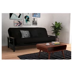 Nadia Metal Futon Frame With Wood Armrest - Room & Joy -Furniture Specialty Store GUEST 441498eb 0201 414f b0c9 8e58559a746c