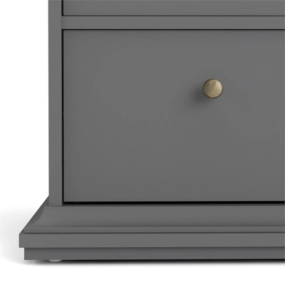 Sonoma 6 Drawer Chest In Black Lead - Tvilum 7 Sonoma 6 Drawer Chest In Black Lead - Tvilum - Image 5