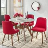 5pc Saville Dining Set Red - Buylateral -Furniture Specialty Store GUEST 44f42821 9980 4096 9de0 2a9c9a053884