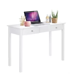 Costway Vanity Table Dressing Table Flip Top Desk Furniture White -Furniture Specialty Store GUEST 451bab15 0fec 4ae1 b6a5 2c6495aa9887