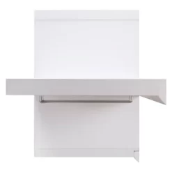 Donjala 4 Bottle Floating Wine Rack White/Light Brown - MiBasics -Furniture Specialty Store GUEST 458e27f5 c266 40f1 956b 3f9d35bbd687